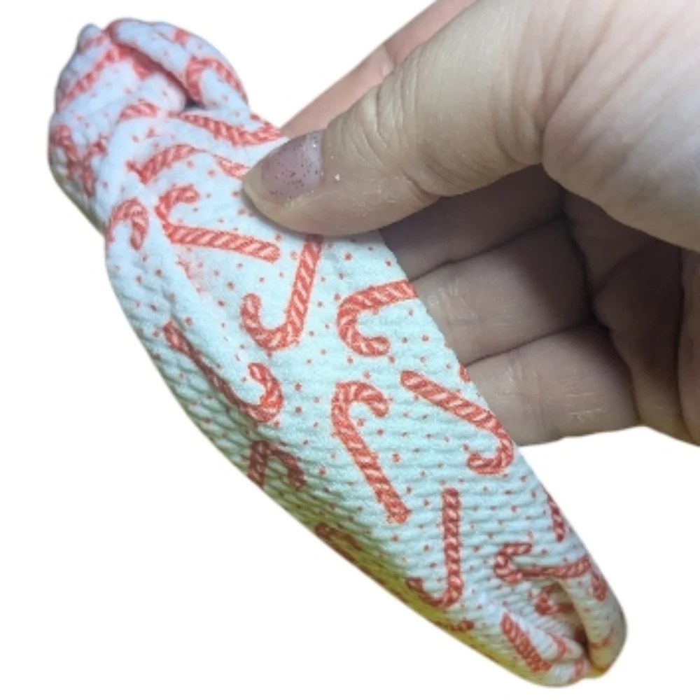 NEWChristmas Candy Knot Headband O/S Candy Canes Red White